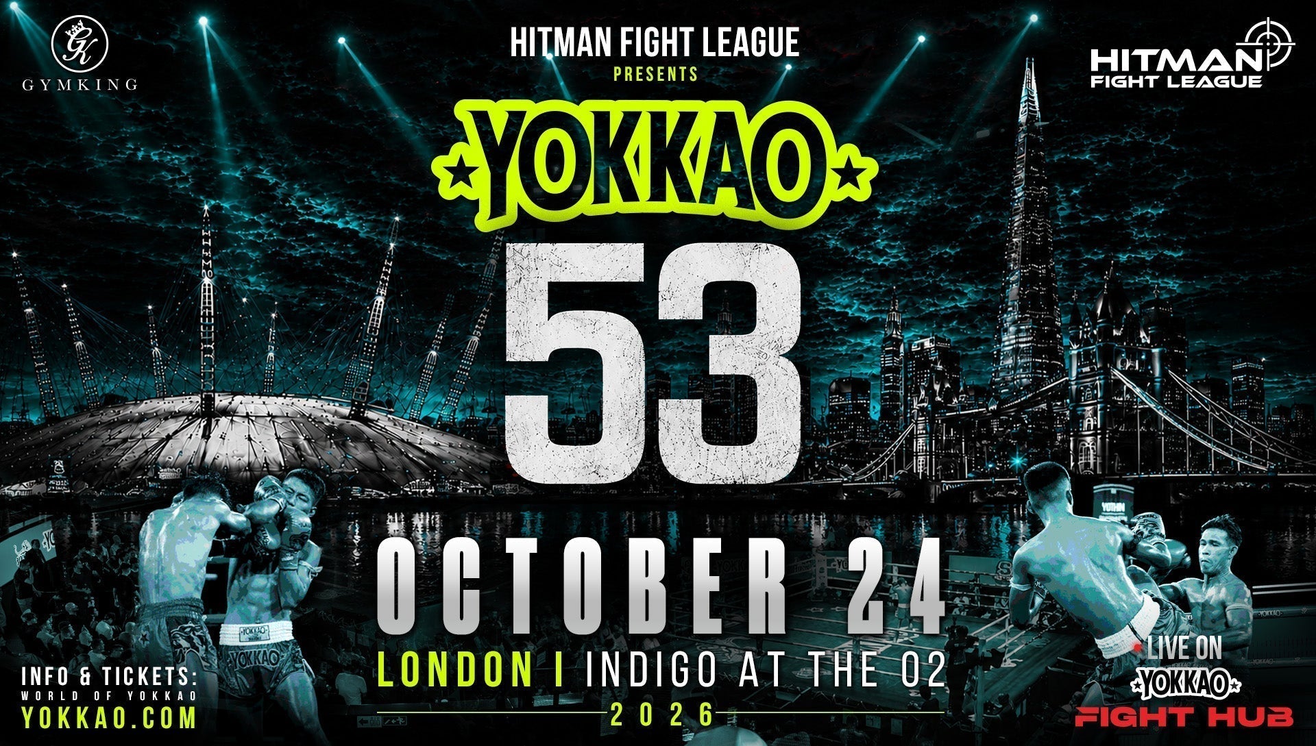 YOKKAO 53 Lands in London as Partnership with Hitman Fight League Expands Across the UK-YOKKAO