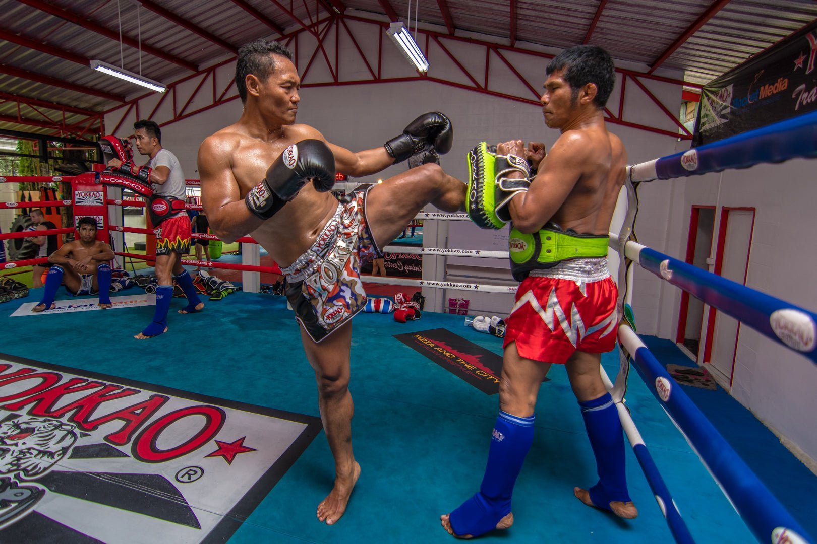 Factory to Ring: Saenchai Reppin’ the Latest YOKKAO Shorts!-YOKKAO