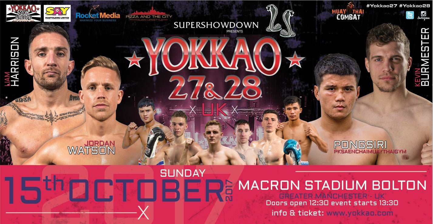 Full Fight Card for YOKKAO 27 - 28!-YOKKAO