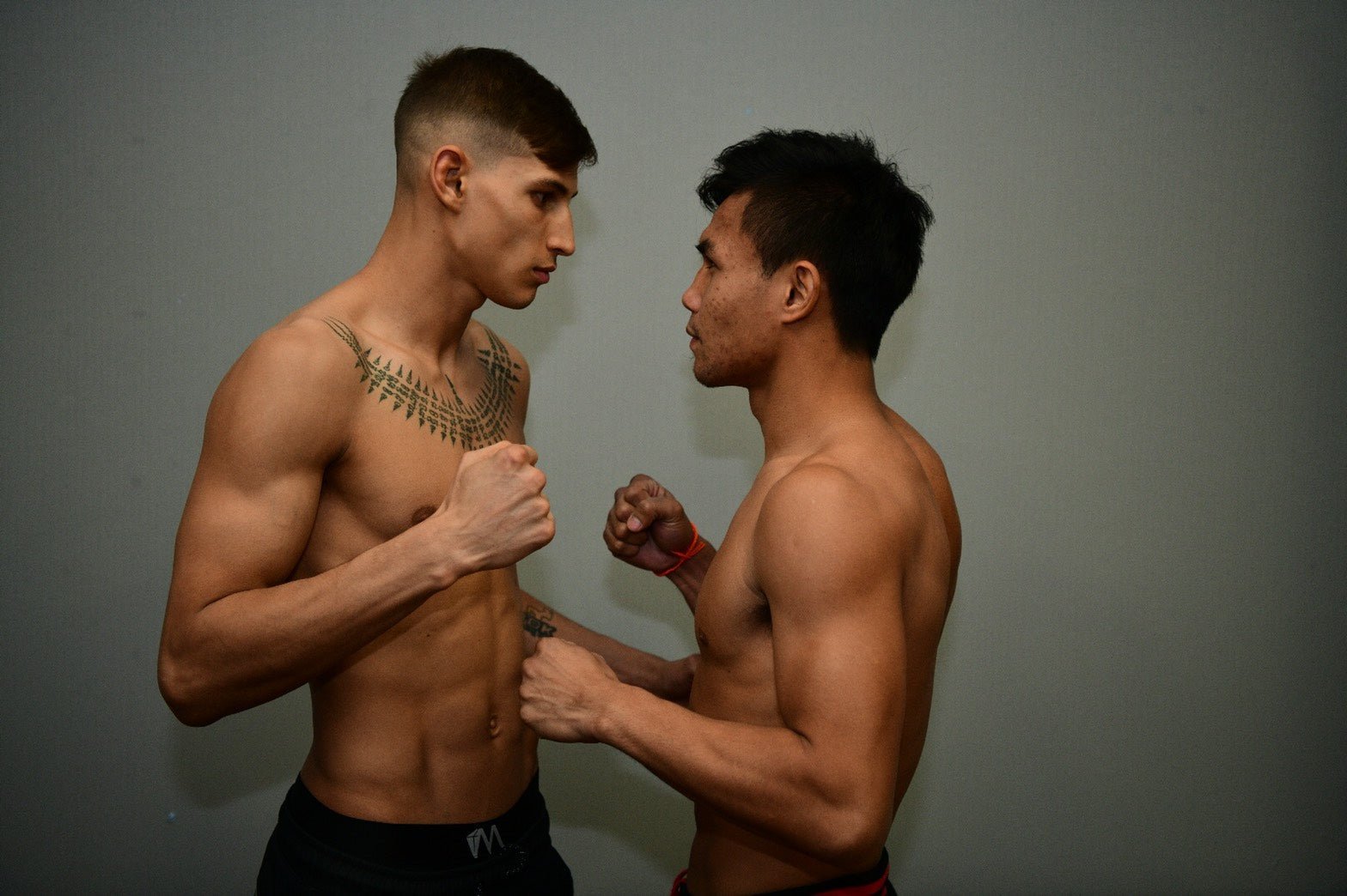 Manachai and Abdurahman Ready for War at YOKKAO Southampton-YOKKAO