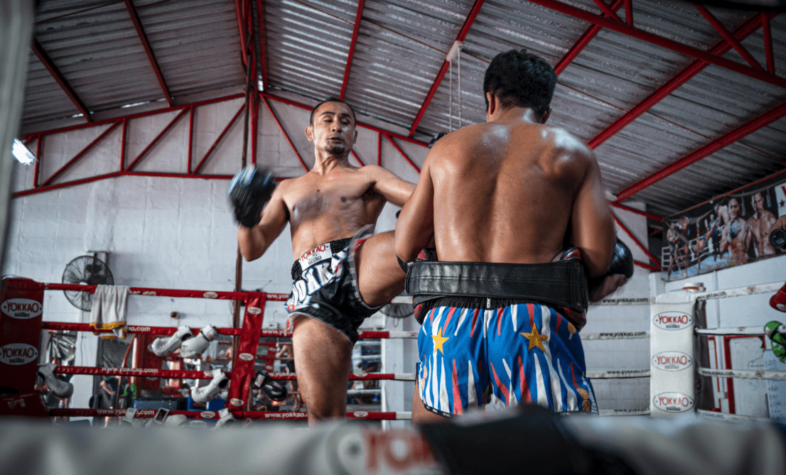 Sam-A Trains at YOKKAO Training Center to Prepare for Upcoming Fight-YOKKAO