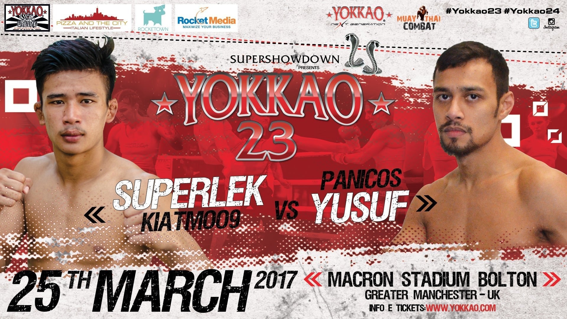 Superlek Kiatmoo9 vs Panicos Yusuf at YOKKAO 23!-YOKKAO