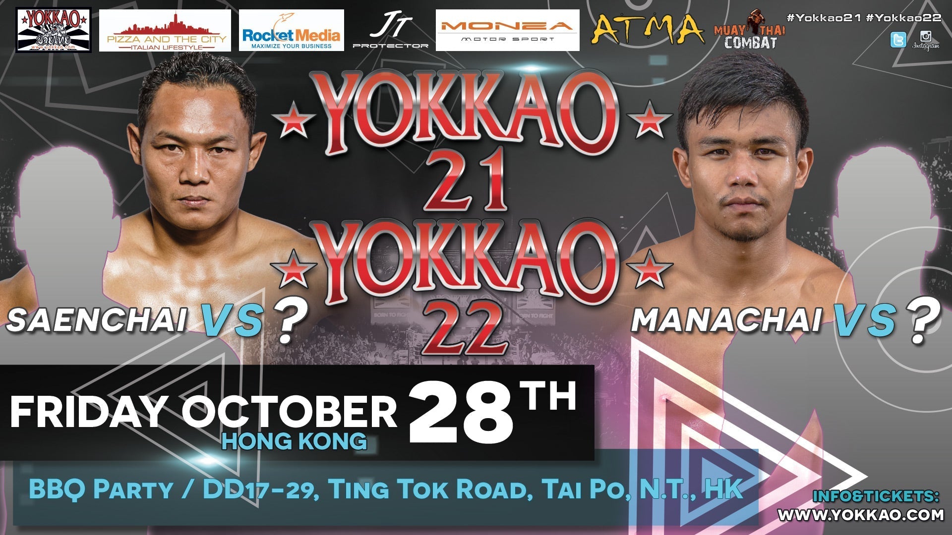 YOKKAO 21 & 22: a Hong Kong Double Treat!-YOKKAO