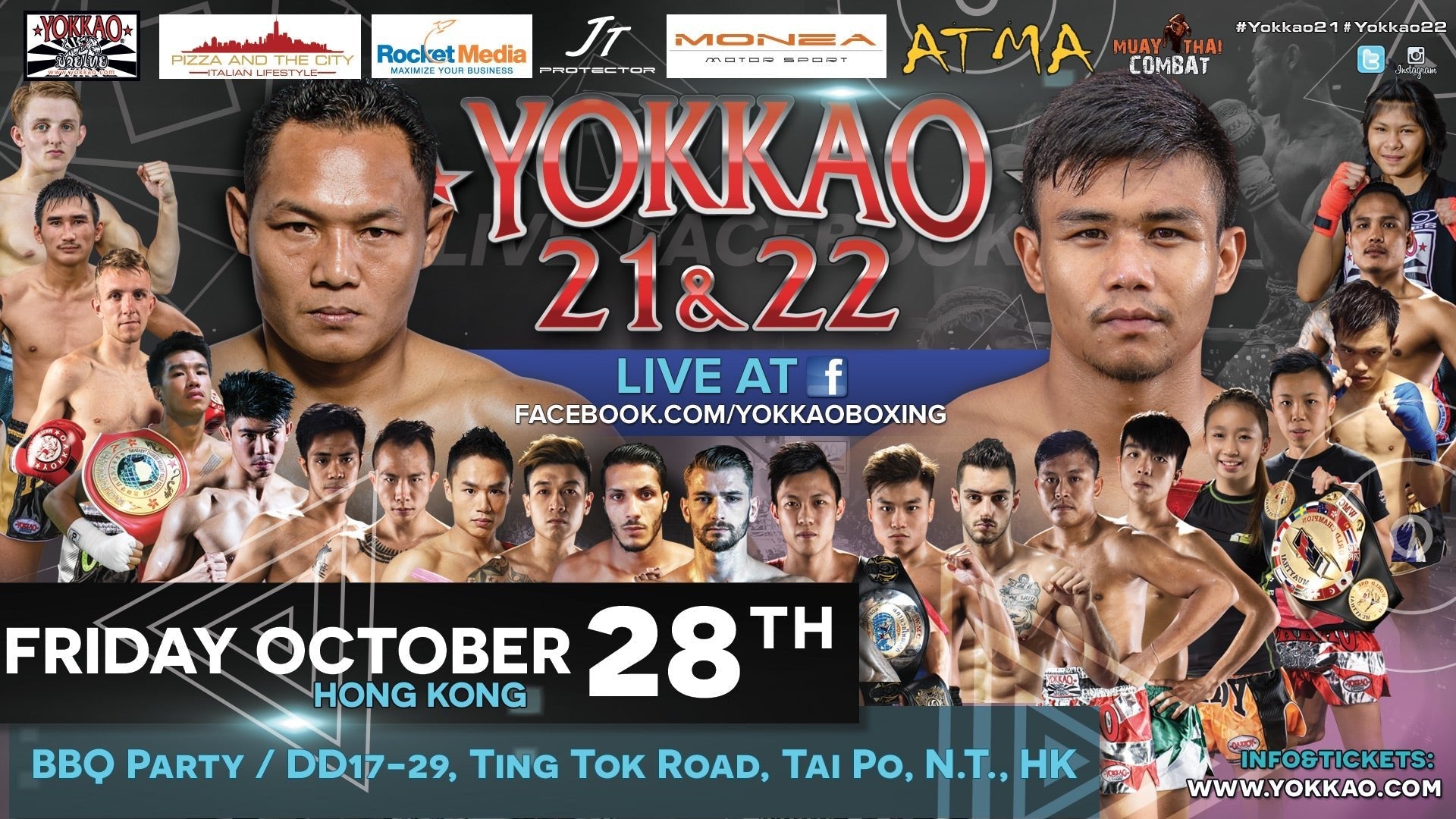 YOKKAO 21 YOKKAO 22 Live on Facebook!-YOKKAO