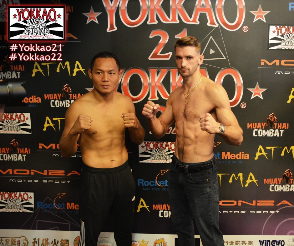 YOKKAO 21 - YOKKAO 22 Weigh-in results-YOKKAO