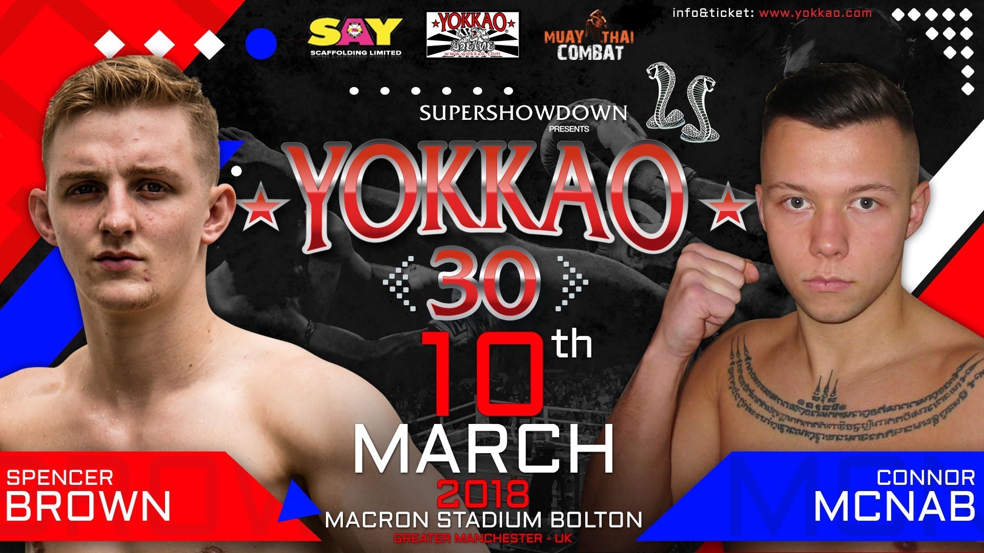 YOKKAO 30: Spencer Brown vs Connor McNab!-YOKKAO