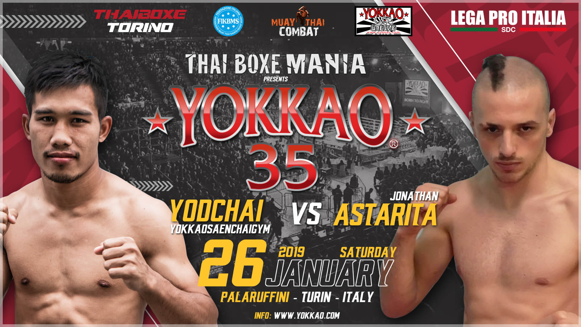 YOKKAO 35: Yodchai vs Jonathan Astarita-YOKKAO