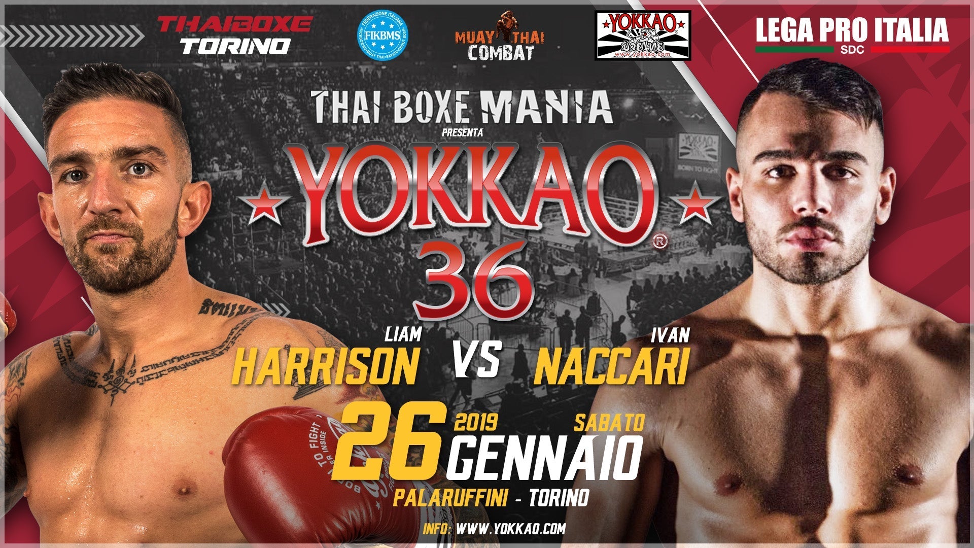 YOKKAO 36: Harrison Takes On Naccari In Anticipated Return-YOKKAO