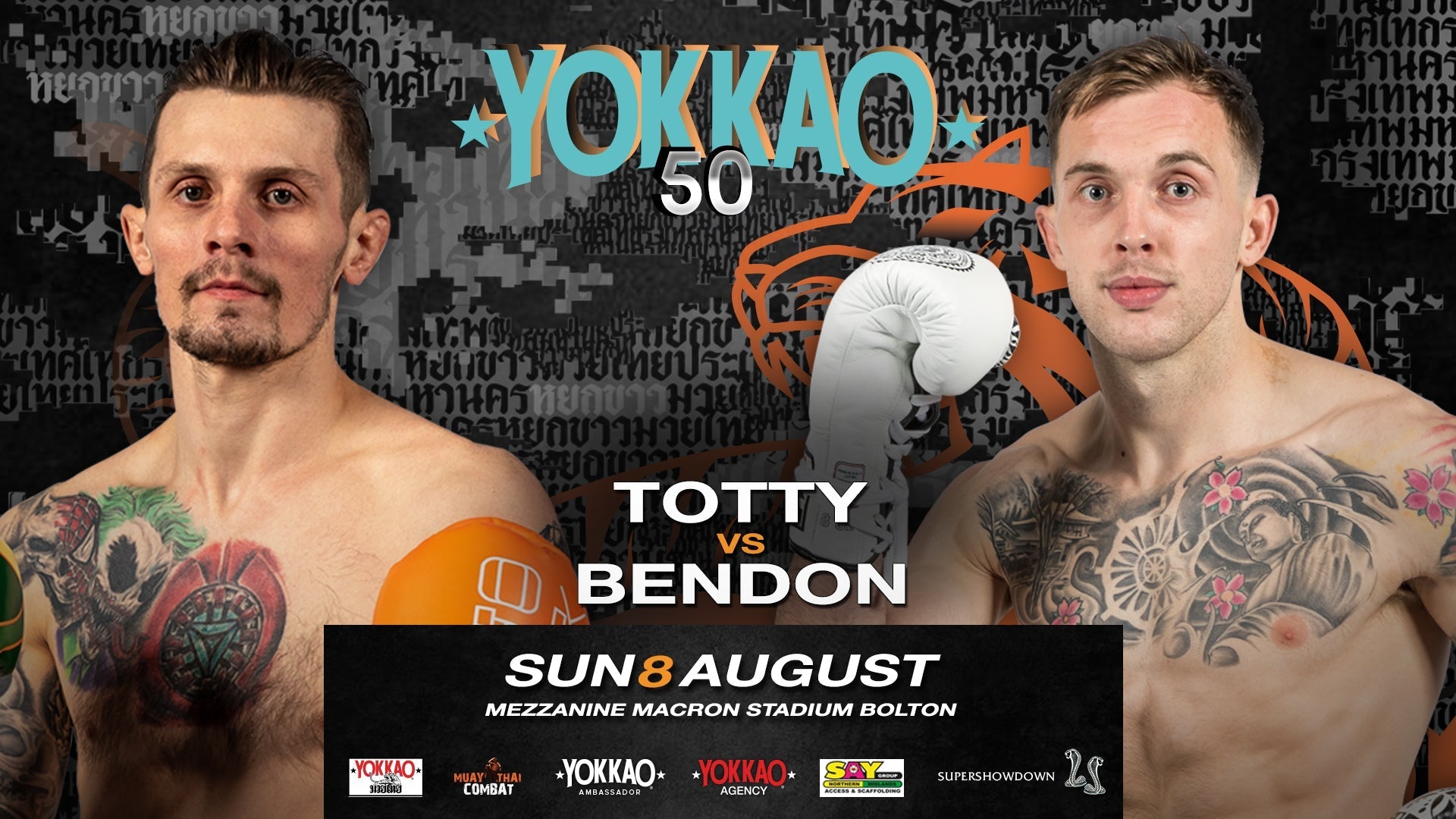YOKKAO 50: Brian Totty vs Nathan Bendon-YOKKAO