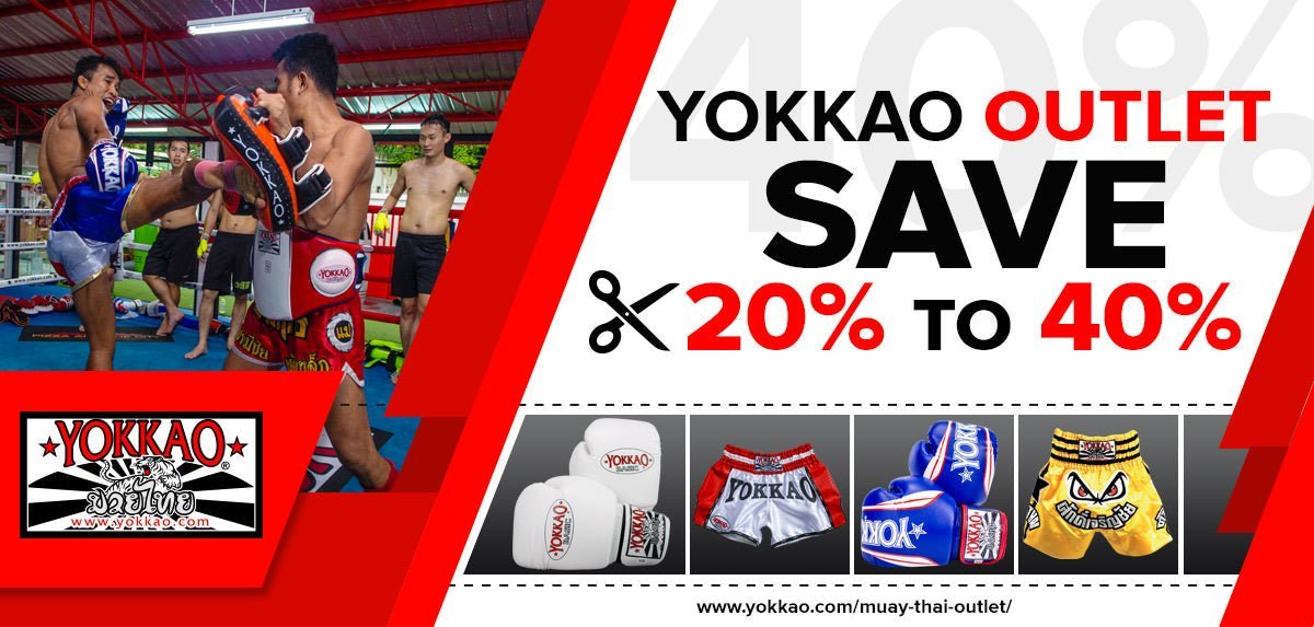 YOKKAO Launches Online Muay Thai Outlet!-YOKKAO