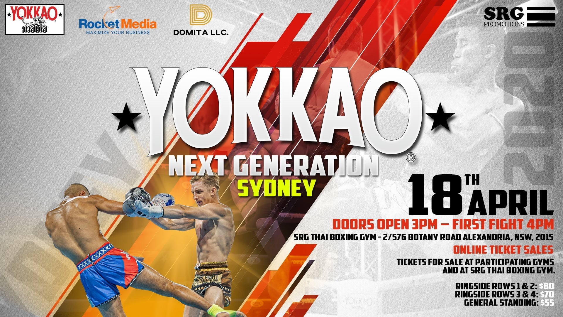 YOKKAO Next Generation Returns to Sydney on 18 April-YOKKAO