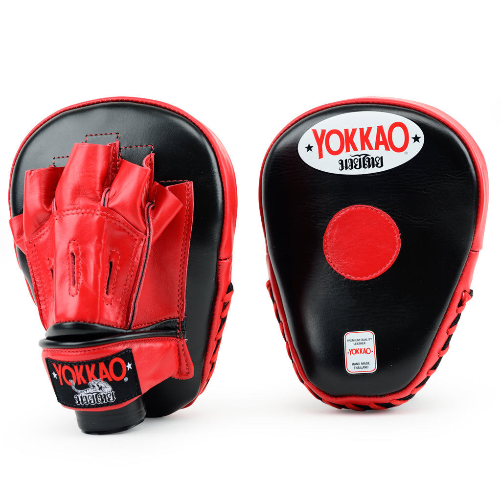 Focus Mitts Open-Finger Black/Red