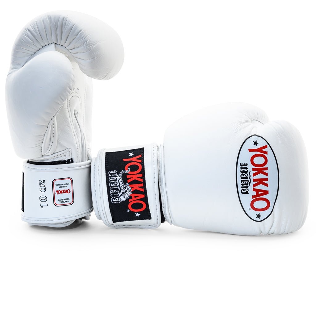 Matrix White Boxing Gloves - YOKKAO