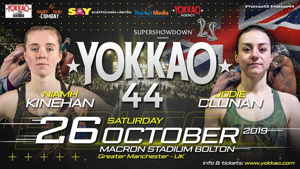 YOKKAO 44: Niamh Kinehan vs Jodie Clunan