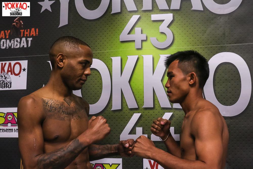 YOKKAO 43-44 Weigh-in Results