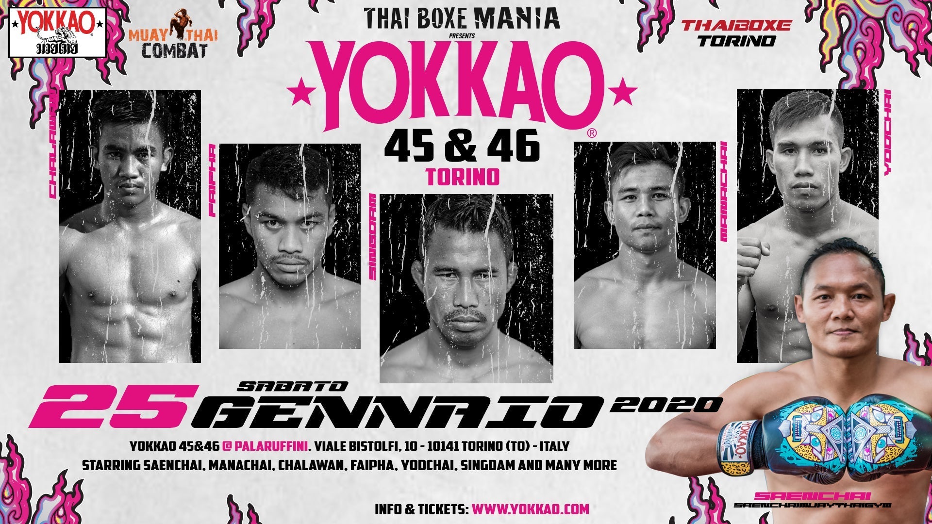 Breaking: First Six Fighters Announced for YOKKAO 45-46!-YOKKAO