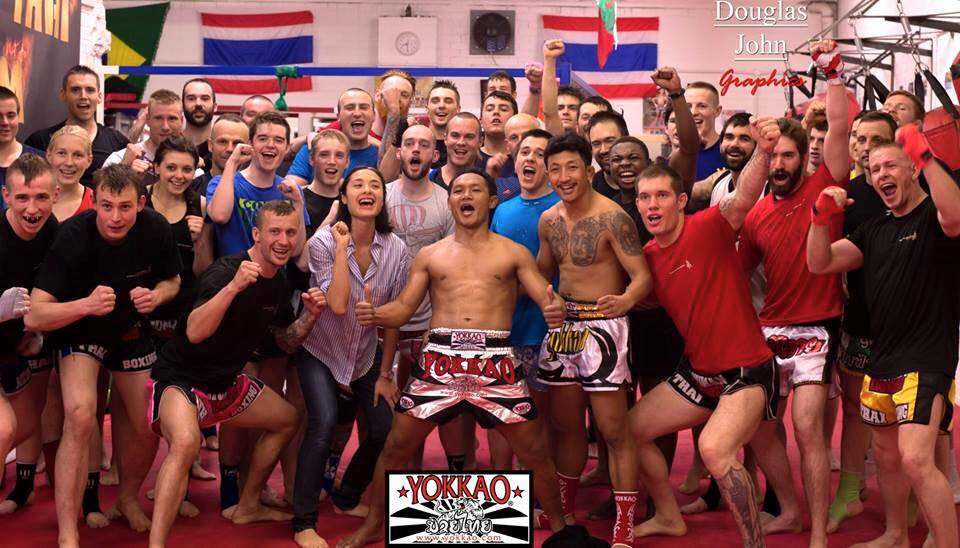 Saenchai announces to fans his next fight at YOKKAO in Bolton, 10th october 2015!-YOKKAO