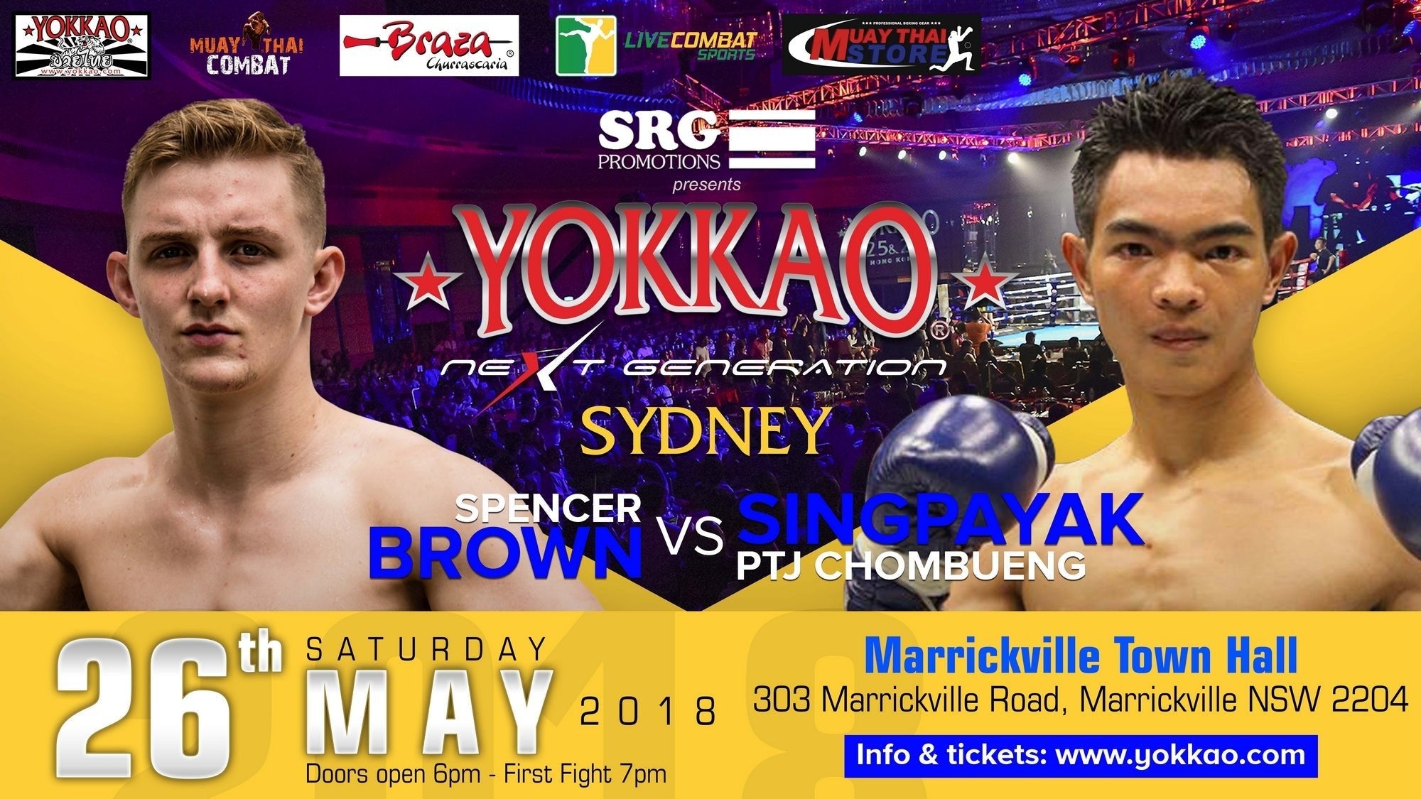 Spencer Brown Headlines YOKKAO Next Generation Sydney!-YOKKAO
