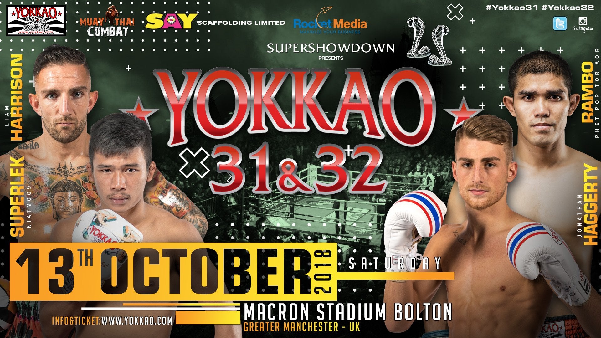 YOKKAO 31 - 32: An Event Not to be Missed