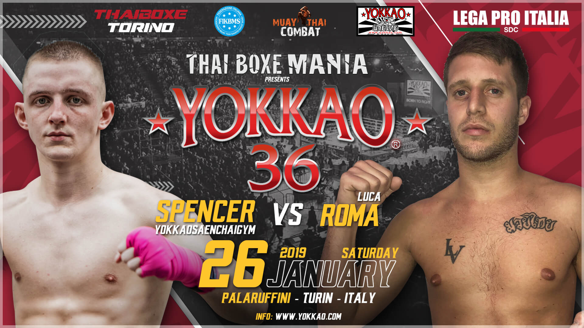 YOKKAO 36: Spencer Brown vs Luca Roma-YOKKAO