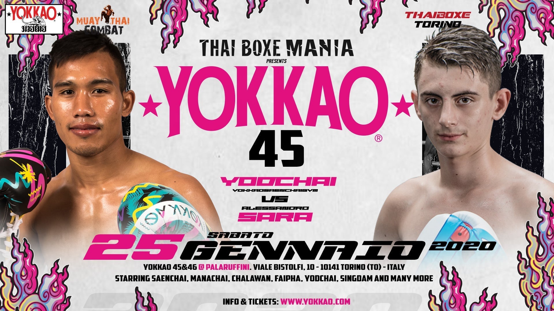 YOKKAO 45: YODCHAI VS ALESSANDRO SARA-YOKKAO