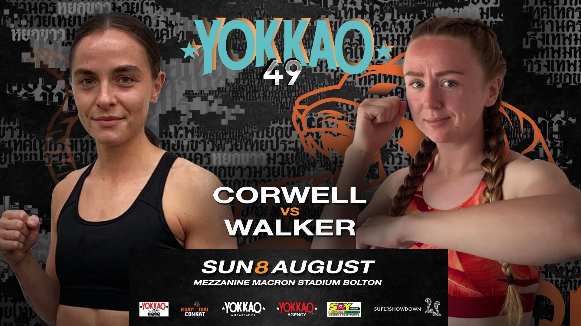 YOKKAO 49 First Female Bout Announced: Meg Corwell vs Rhona Walker-YOKKAO
