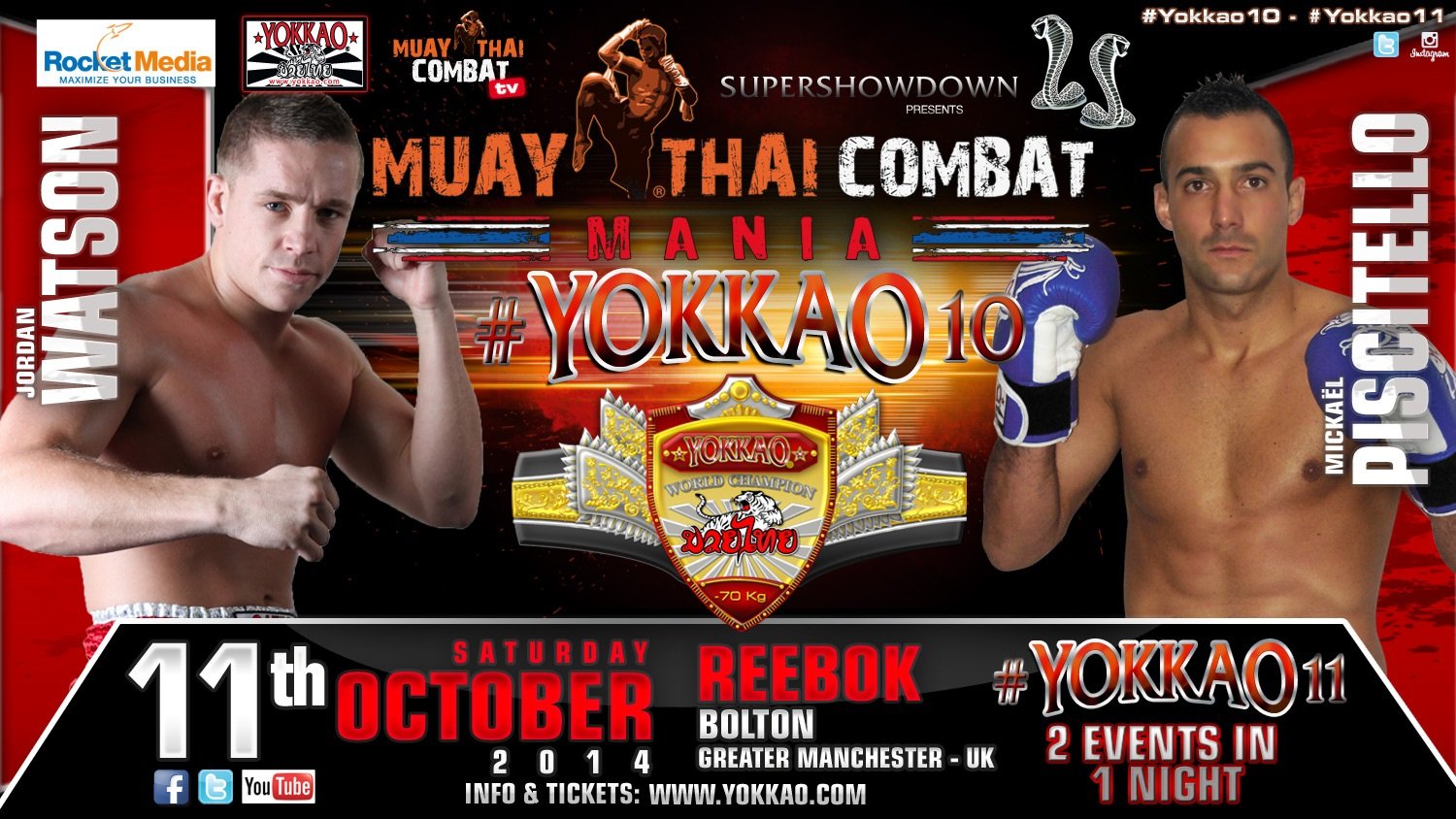 Interview with Jordan Watson for the Yokkao 70kg World Title fight vs Mickael Piscitello!