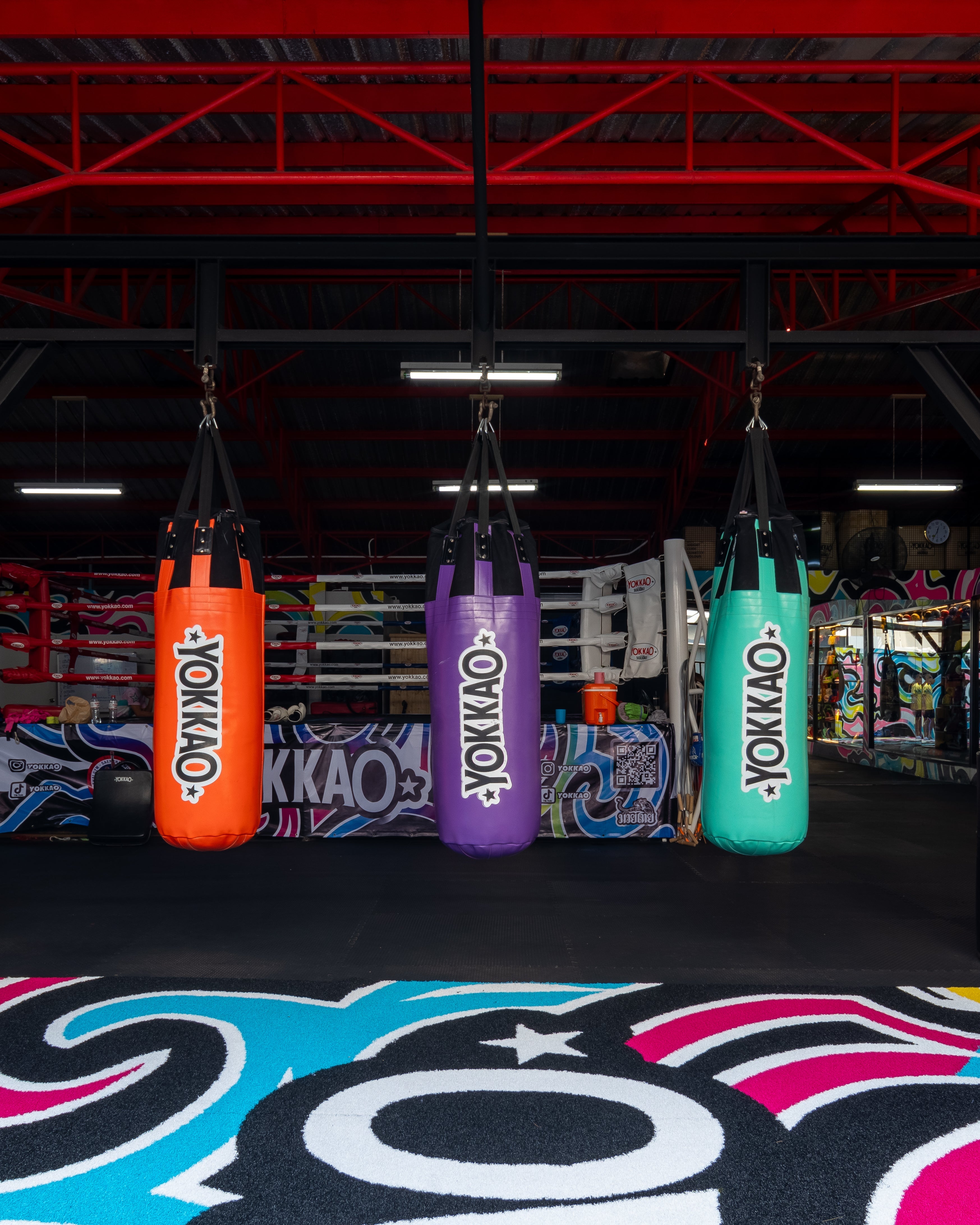 YOKKAO Muay Thai ring and gym area