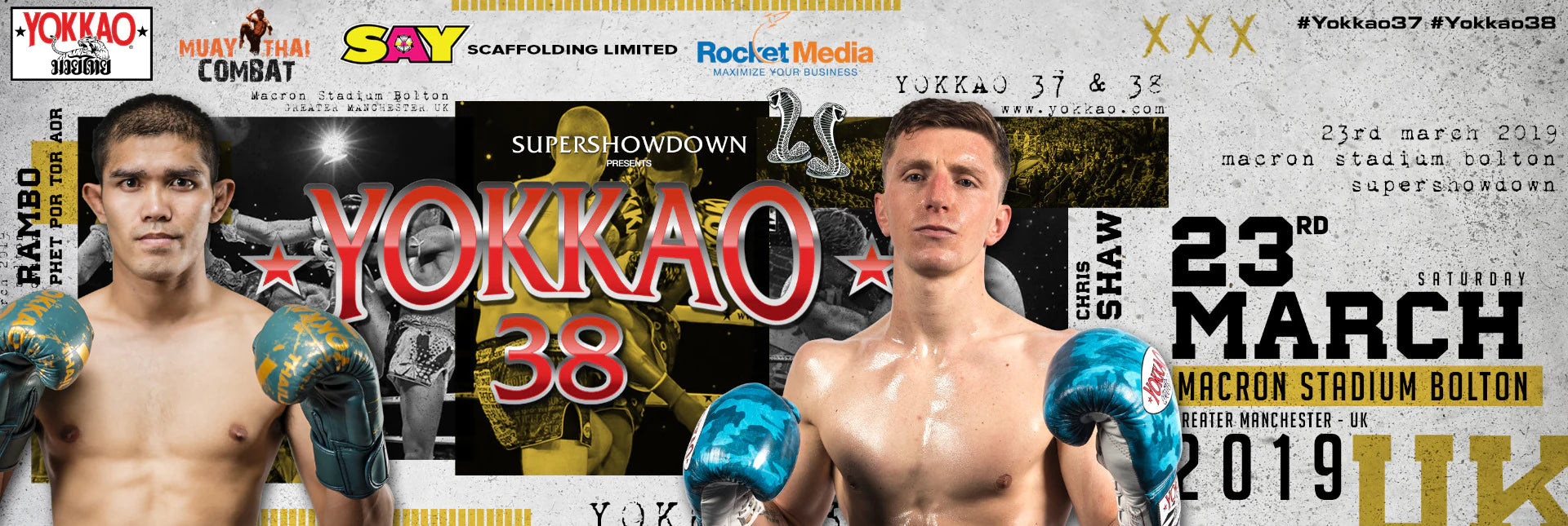 YOKKAO 38 Muay Thai Results Pose