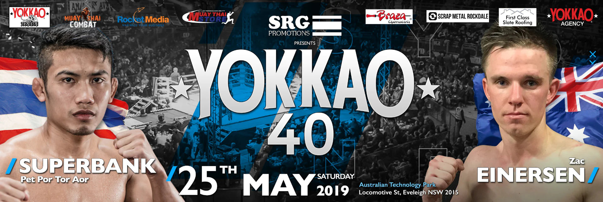 YOKKAO 40 Muay Thai Results Image