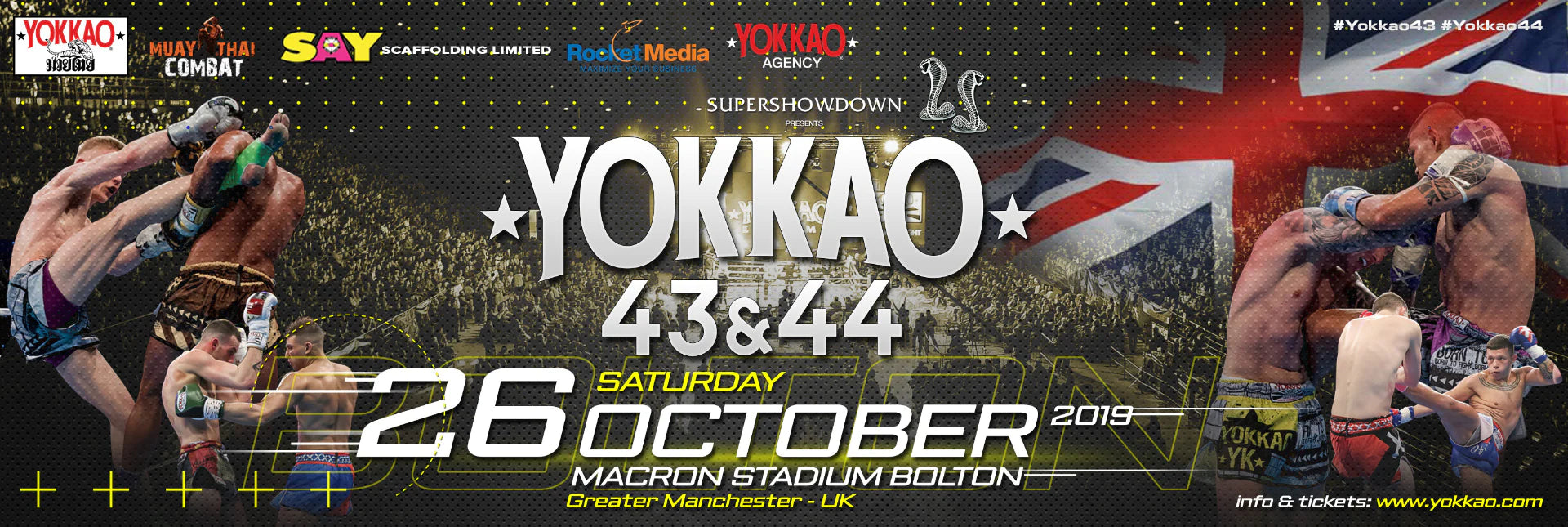 YOKKAO 43-44 Muay Thai Event