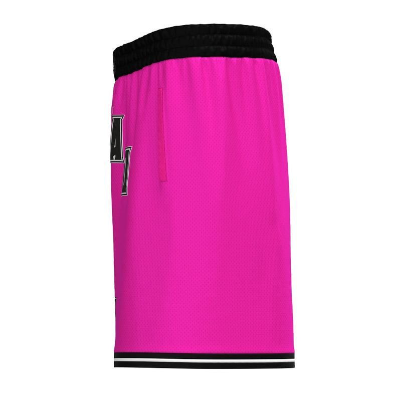Basketball shorts pink store